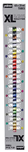 Pébéo - Feines Öl XL - Feine Qualität für Anfänger und Profis - Set mit 40 Tuben à 20 ML Assortis - Ölmalerei-Set - Mehrschicht-Ölmalerei-Set - 40 Tuben à 20 ml Pébéo - Feines Öl XL - Feine Qualität für Anfänger und Profis - Set mit 40 Tuben à 20 ML Assortis - Ölmalerei-Set - Mehrschicht-Ölmalerei-Set - 40 Tuben à 20 ml von PEBEO