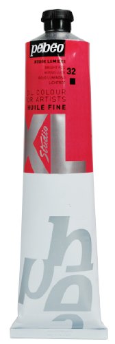 Pébéo - Feines Öl XL 200 ML - Ölgemälde - Ideal für Anfänger oder Profis - Fine Art Malerei - Feine Qualität - Pébéo Ölgemälde - Rot Licht - 200 ml von PEBEO