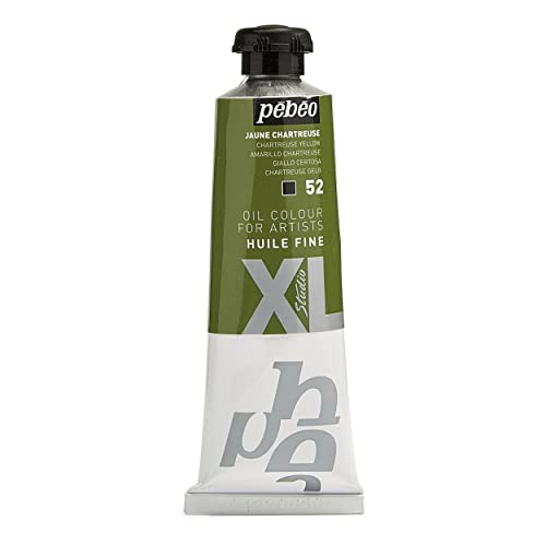 Pébéo - Feines Öl XL 37 ML - Gelbe Malerei - Pébéo Ölmalerei - Chartreuse Gelb - 37 ml von PEBEO