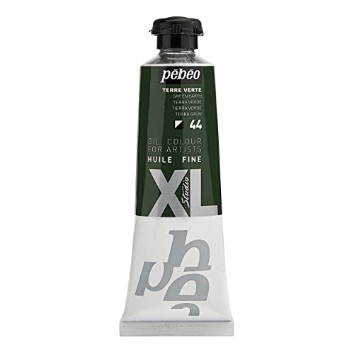 Pébéo - Feines Öl XL 37 ML - Ölgemälde - Ideal für Anfänger oder Profis - Fine Art Malerei - Feine Qualität - Pébéo Ölgemälde - Grüne Erde - 37 ml von PEBEO