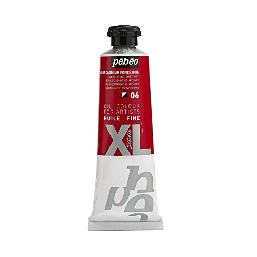 Pébéo - Feines Öl XL 37 ML - Ölgemälde - Ideal für Anfänger oder Profis - Fine Art Malerei - Feine Qualität - Pébéo Ölgemälde - Cadmiumrot Dunkel Imitation - 37 ml Pébéo - Feines Öl XL 37 ML - Ölgemälde - Ideal für Anfänger oder Profis - Fine Art Malerei - Feine Qualität - Pébéo Ölgemälde - Cadmiumrot Dunkel Imitation - 37 ml von PEBEO