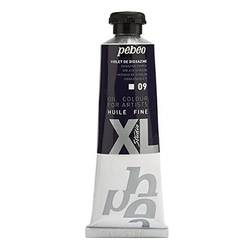 Pébéo - Feines Öl XL 37 ML - Ölgemälde - Ideal für Anfänger oder Profis - Fine Art Malerei - Feine Qualität - Pébéo Ölgemälde - Dioxazin-Violett - 37 ml von PEBEO