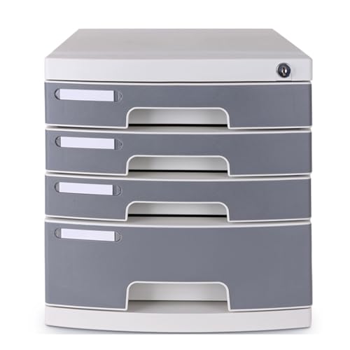 4-stufiger Aktenschrank Aus Kunststoff Mit Schloss – A4-Dokumenten-Organizer, Schreibtisch-Aufbewahrungsregal Für Büro/Zuhause, Sichere Aktenbox Für Papierordner 4-stufiger Aktenschrank Aus Kunststoff Mit Schloss – A4-Dokumenten-Organizer, Schreibtisch-Aufbewahrungsregal Für Büro/Zuhause, Sichere Aktenbox Für Papierordner von PEBFHSQW