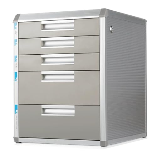 Abschließbarer Aktenschrank Mit Mehreren Schubladen Für Büro Und Zuhause – Sicherer A4-Dokumentenschrank Und Archivschrank(5-layersB) von PEBFHSQW