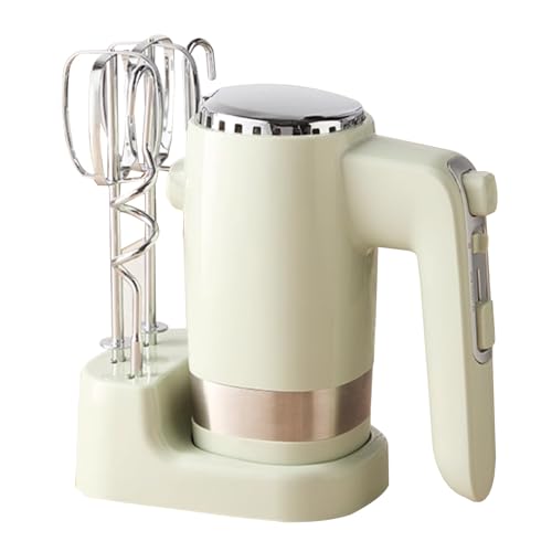 Elektrischer Handmixer Mit 10 Geschwindigkeiten, Edelstahl-Schneebesen Und Knethaken Zum Backen, Schlagen Von Sahne, Eiern Und Kuchen, 300 W Leistung Schneebesen Elektrischer Handmixer Mit 10 Geschwindigkeiten, Edelstahl-Schneebesen Und Knethaken Zum Backen, Schlagen Von Sahne, Eiern Und Kuchen, 300 W Leistung Schneebesen von PEBFHSQW