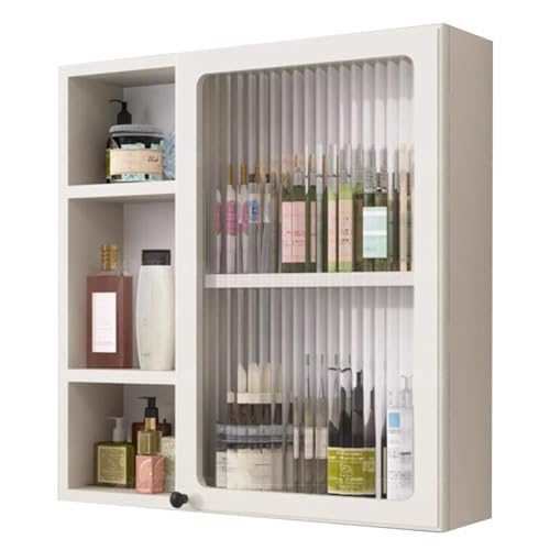 PEBFHSQW Wandschrank Wandmontierter Badezimmerschrank Mit Ablage – Vielseitiger Aufbewahrungs-Organizer Für Küche, Wohnzimmer Und Badezimmer – Dekorativer Spind(70 * 60 * 15cm) von PEBFHSQW
