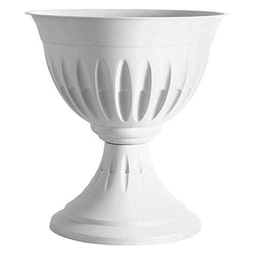 PVC-Vase mit Kelch (Ø 43 x Höhe 46 cm, 20 l, weiß) von PEBSHOP