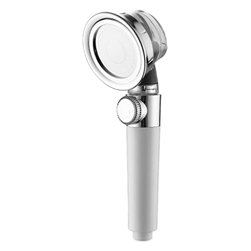 MOLVUS Druckbeaufschlagter Duschkopf, wassersparender Durchfluss, rotierend mit kleinem Ventilator MOLVUS Druckbeaufschlagter Duschkopf, wassersparender Durchfluss, rotierend mit kleinem Ventilator von PEDDCEX