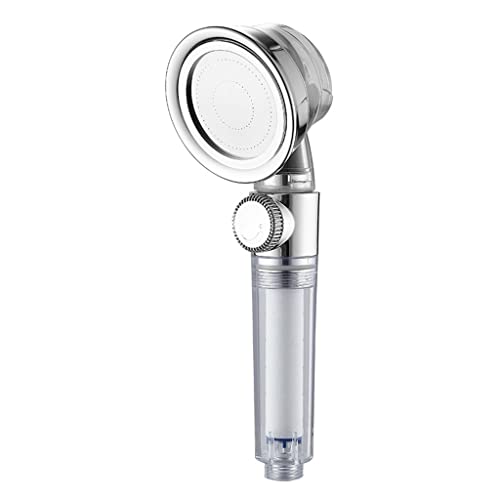 MOLVUS Druckbeaufschlagter Duschkopf, wassersparender Durchfluss, rotierend mit kleinem Ventilator MOLVUS Druckbeaufschlagter Duschkopf, wassersparender Durchfluss, rotierend mit kleinem Ventilator von PEDDCEX