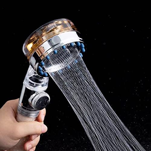 MOLVUS Duschkopf und explosionsgeschütztes Rohr, Hochdruck-Ersatzhandbrausen, mit einstellbarem Modus/Wassersparen/Turbo, für Regenbadduschen MOLVUS Duschkopf und explosionsgeschütztes Rohr, Hochdruck-Ersatzhandbrausen, mit einstellbarem Modus/Wassersparen/Turbo, für Regenbadduschen von PEDDCEX