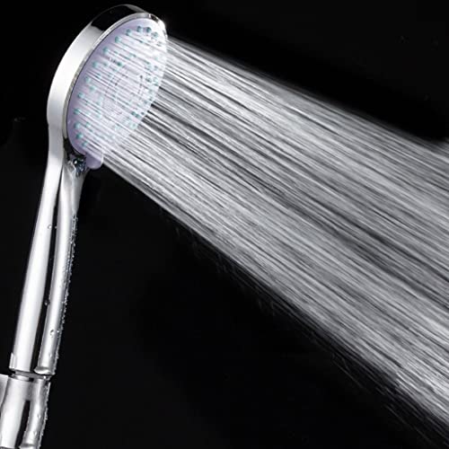 MOLVUS Handbrause mit fünf Geschwindigkeiten einstellbar, Hochdruckdusche, Badezimmer-Duschköpfe mit Schlauch und Halterung, Silikondüsen MOLVUS Handbrause mit fünf Geschwindigkeiten einstellbar, Hochdruckdusche, Badezimmer-Duschköpfe mit Schlauch und Halterung, Silikondüsen von PEDDCEX