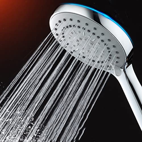 MOLVUS Hochdruck-Regenduschkopf - 5 Funktionsmodi Handbrause fürs Badezimmer - Handbrause mit hohem Durchfluss MOLVUS Hochdruck-Regenduschkopf - 5 Funktionsmodi Handbrause fürs Badezimmer - Handbrause mit hohem Durchfluss von PEDDCEX