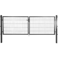 PEDDY SHIELD Gartentor, BxH: 300 x 125 cm, Stahl - schwarz von PEDDY SHIELD