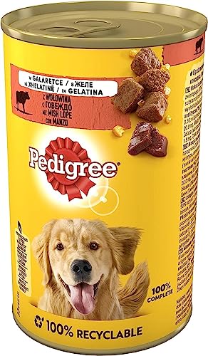 Mars Polska Pedigree Dose Nassfutter für Hunde, 400 g, OX / 24 Mars Polska Pedigree Dose Nassfutter für Hunde, 400 g, OX / 24 von Pedigree