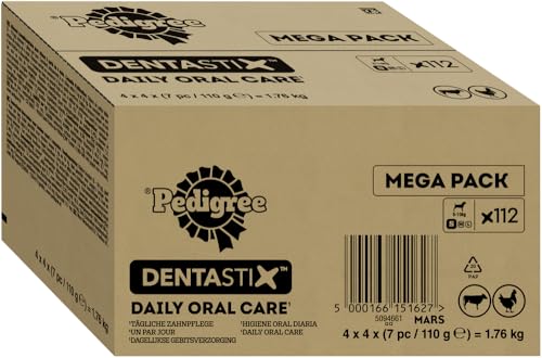 Pedigree DentaStix 1 x Täglich Hundeleckerli für Hunde Pedigree DentaStix 1 x Täglich Hundeleckerli für Hunde von Pedigree