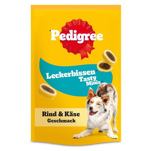 Pedigree Leckerbissen Mini-Happen Hundesnacks, 6er Pack (6 x 140 g) von Pedigree