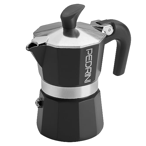 PEDRINI 9111.7999999999993 Kaffettiera-Aroma Colour-Dark Grey-1 TZ (50 ml), Anthrazit von PEDRINI
