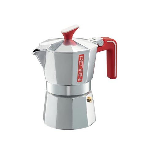 PEDRINI Espressokocher Espressomaschine Sonderedition 1Tasse (Gelb) von PEDRINI