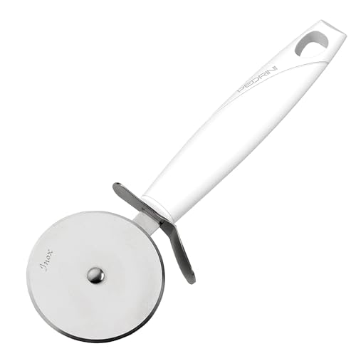 PRATESI Lillo Next TAGLIAPIZZA INOX DUROFLEX BLIST, Plastica, Bianco, one Size von PEDRINI