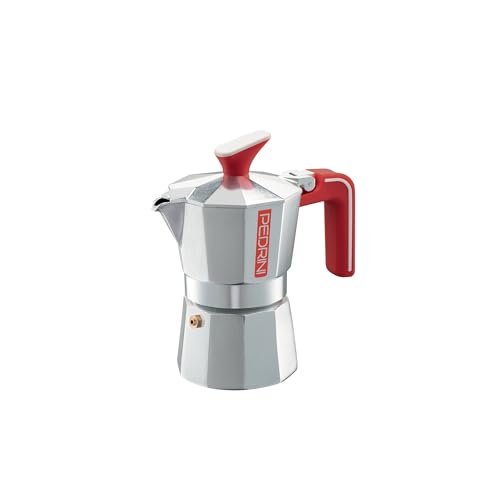 Pedrini Ecomoka Espressokocher für 1 Tasse, zertifiziertes recyceltes Aluminium von PEDRINI