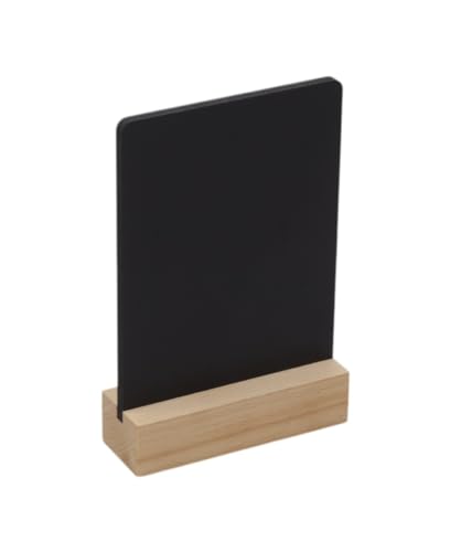 INFORMATIONENSCHILD Kreide MENU A6 18x12 Untersetzer natur von PEEWIT