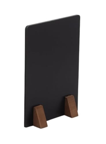 INFORMATIONENSCHILD Kreide Menü A5 21x15cm mit Füßen BRAUN von PEEWIT