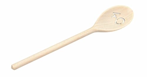 Schwedischer Holzlöffel Küche ZAHN 40 als Geschenk Geburtstag Buche 30cm von PEEWIT
