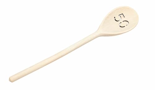 Schwedischer Holzlöffel Küche ZAHN 50 als Geschenk Geburtstag Buche 30cm von PEEWIT