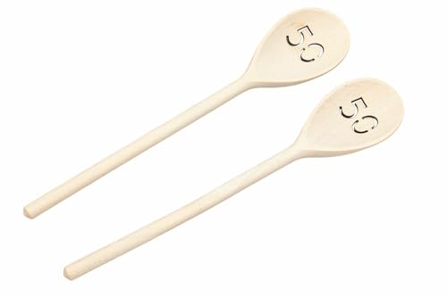 Schwedischer Löffel Buche Holz Küche ZAHN 50 30cm 2er Set von PEEWIT