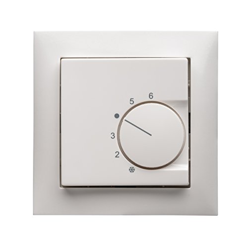 Halmburger Raumthermostat RTR-5510rg inkl. Berker S.1 1-fach Rahmen 10118989 polarweiss glänzend Halmburger Raumthermostat RTR-5510rg inkl. Berker S.1 1-fach Rahmen 10118989 polarweiss glänzend von PEFRA-Regeltechnik