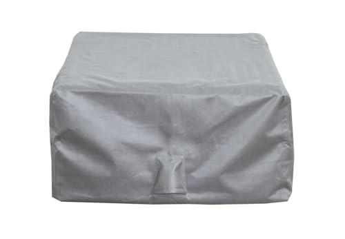 PEGASO Schutzhülle B 68 x T 68 x H 30 cm für Tisch/Hocker wetterfest Abdeckung für Gartenmöbel, wasserdichte Schutzhülle Anti-UV Abdeckplane für Gartentische Terrassenmöbel, Regenschutz und Staubfest von PEGASO