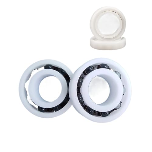 1 Stück Rillenkugellager Kunststofflager Wasserdicht/Rostfrei/Isoliertes Lager 2RS 6800 6801 6802-6809 6209 6210(6800-2RS-10x19x5mm) von PEGGMZYX