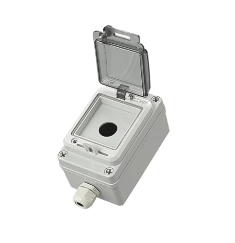 1er-Pack Druckknopfschalter-Steuerkasten ABS-Kunststoff-Schutzabdeckung(AG-081309F-01) von PEGGMZYX