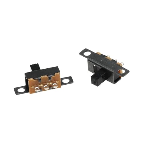 20er-Pack 3 Lötstreifenstifte Ein-Aus 2 Positionen 1P2T SPDT Panel-Schiebeschalter SS12F55 20er-Pack 3 Lötstreifenstifte Ein-Aus 2 Positionen 1P2T SPDT Panel-Schiebeschalter SS12F55 von PEGGMZYX