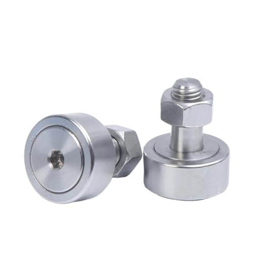 PEGGMZYX 1 Stück SCF3 4 5 6 810 12 SKR10PP SKR12 13 16 19 304 Edelstahlbolzen Nadelrollen-Nockenlager wasserdicht und rostfrei(SCF10-1-KR26PP) von PEGGMZYX