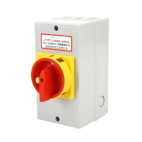 SZD11-63/300010-D 63A 3-poliger Schalter mit Vorhängeschloss Drehnockenschalter 3P von PEGGMZYX