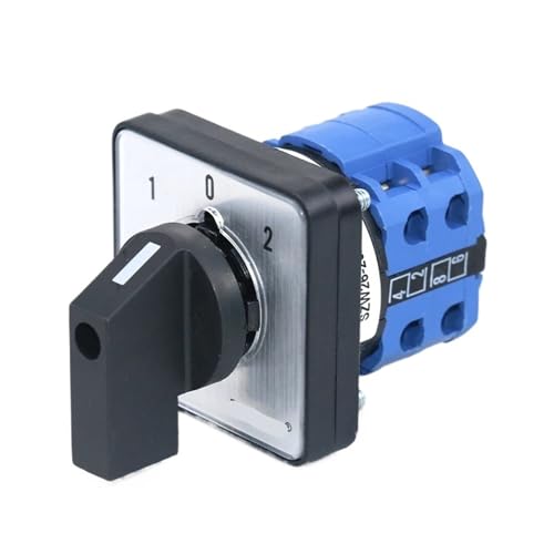 SZW26/LW26-20 660 V 2-polig 8 Schrauben 3 Positionen 64 x 64 48 x 48 mm Nockenwechselschalter(64X64mm) von PEGGMZYX