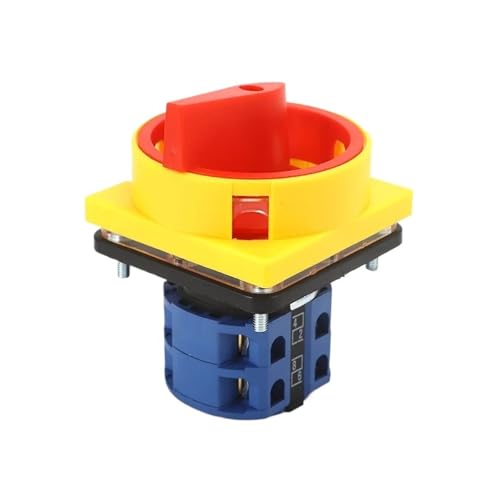 SZW26-25 25A 2GS 2-polig 8 Schrauben 64 x 64 mm Leistungs-Drehnockenschalter von PEGGMZYX