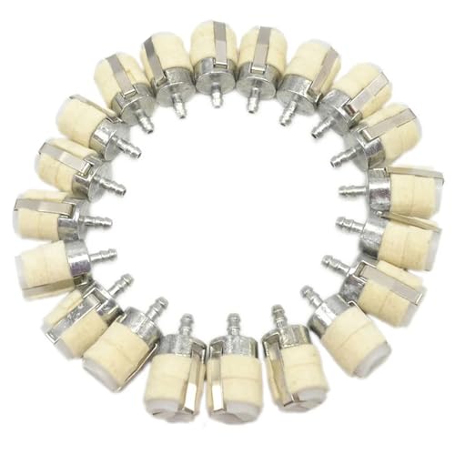 PEGGYLIN 5 Stück, 10 Stück, 20 Stück, Kraftstofffilter mit Baumwolle, passend for Universal 45CC 52CC 58CC 4500 5200 5800, passend for STIHL, passend for Homelite, passend for Echo-Kettensäge(20pcs) PEGGYLIN 5 Stück, 10 Stück, 20 Stück, Kraftstofffilter mit Baumwolle, passend for Universal 45CC 52CC 58CC 4500 5200 5800, passend for STIHL, passend for Homelite, passend for Echo-Kettensäge(20pcs) von PEGGYLIN