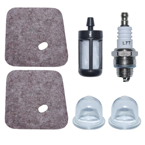 PEGGYLIN FS55R Luftfilter Kraftstofffilter-Kit passend for Stihl FS38 FS45 FS46 FS55 FS55C FS55RC FS45C HL45 KM55R KM55RC PEGGYLIN FS55R Luftfilter Kraftstofffilter-Kit passend for Stihl FS38 FS45 FS46 FS55 FS55C FS55RC FS45C HL45 KM55R KM55RC von PEGGYLIN