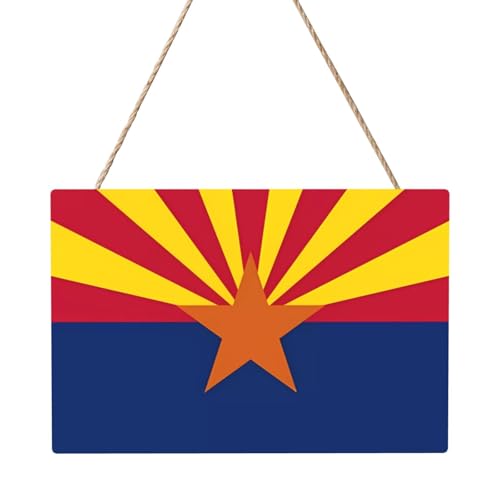 Arizona-Flagge, rechteckig, 20,3 x 30,5 cm, elegante, moderne Wanddekoration, um Ihren Raum zu verschönern Arizona-Flagge, rechteckig, 20,3 x 30,5 cm, elegante, moderne Wanddekoration, um Ihren Raum zu verschönern von PEGQCVAM