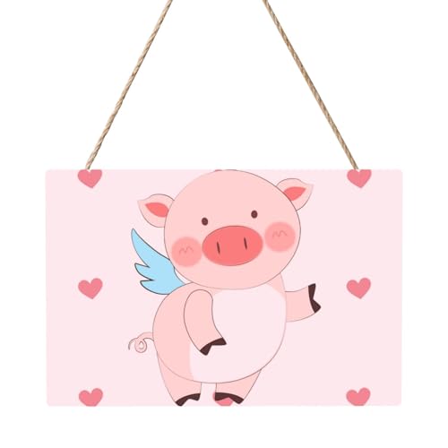 Cartoon Flying Pig Rechteckiges Paneelgemälde 20,3 x 30,5 cm Elegante moderne Wanddekoration für Zuhause zur Verschönerung Ihres Raumes Cartoon Flying Pig Rechteckiges Paneelgemälde 20,3 x 30,5 cm Elegante moderne Wanddekoration für Zuhause zur Verschönerung Ihres Raumes von PEGQCVAM