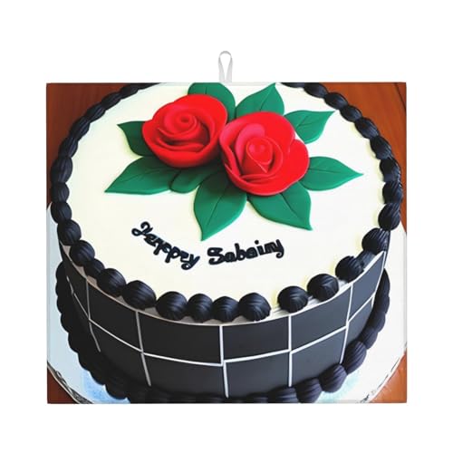 Delicious Cakes Abtropfmatte für Küche Wasserabsorbierend, schnell trocknend, rutschfest, geeignet für Geschirr, einfach zu lagern und zu reinigen. Delicious Cakes Abtropfmatte für Küche Wasserabsorbierend, schnell trocknend, rutschfest, geeignet für Geschirr, einfach zu lagern und zu reinigen. von PEGQCVAM