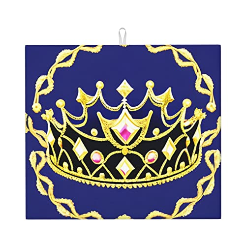 Fantasy Tiara Abtropfmatte für Küche Wasserabsorbierend, schnell trocknend, rutschfest, geeignet für Geschirr, einfach zu lagern und zu reinigen. Fantasy Tiara Abtropfmatte für Küche Wasserabsorbierend, schnell trocknend, rutschfest, geeignet für Geschirr, einfach zu lagern und zu reinigen. von PEGQCVAM