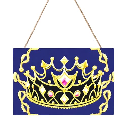 Fantasy Tiara Rechteckiges Panel-Gemälde, 20,3 x 30,5 cm, elegante, moderne Wanddekoration, um Ihren Raum zu verschönern von PEGQCVAM