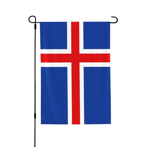 Flagge Islandflagge Geeignet für den Innen- und Außenbereich, perfekt für Haus, Garten, Veranstaltungen und patriotische Displays. von PEGQCVAM