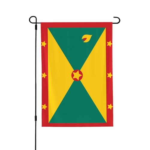 Flagge der Grenada-Flagge. Geeignet für den Innen- und Außenbereich, perfekt für Haus, Garten, Veranstaltungen und patriotische Displays. von PEGQCVAM