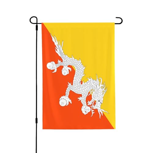 Flagge des Königreichs Bhutan, geeignet für den Innen- und Außenbereich, perfekt für Haus, Garten, Veranstaltungen und patriotische Displays. Flagge des Königreichs Bhutan, geeignet für den Innen- und Außenbereich, perfekt für Haus, Garten, Veranstaltungen und patriotische Displays. von PEGQCVAM