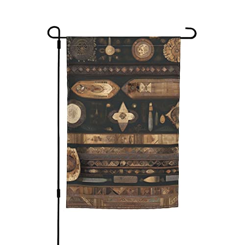 Gartenflagge im Bohemian-Stil, 30,5 x 45,7 cm, helle, doppelseitige Outdoor-Dekoration bringt Spaß in Ihren Hof. von PEGQCVAM