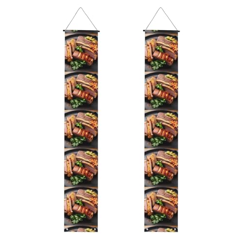 Golden Roast Graduation Veranda Banner Perfekt für Abschlussfeiern im Freien, langlebig und wetterbeständig. von PEGQCVAM